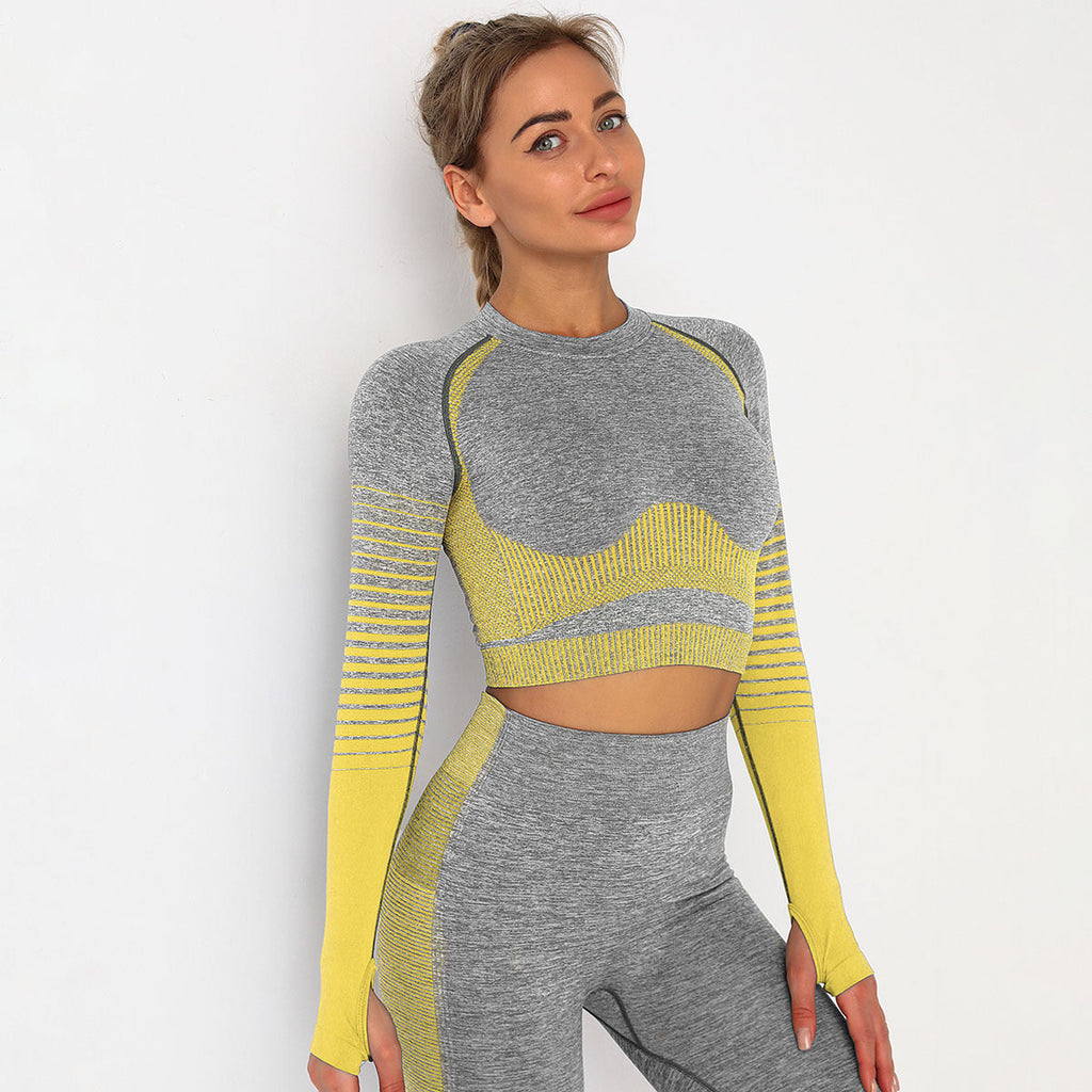 European and American seamless yoga suits