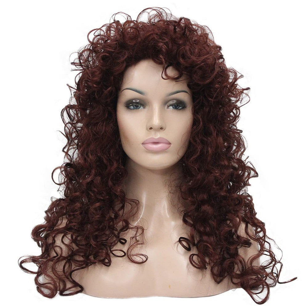 African Wigs With Small Curly Hair Women