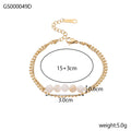 European And American Style Fashionable Natural Stone Bracelet