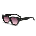 Leopard-Print Cat-Eye Sunglasses Womens UV-Protective Sun Glasses