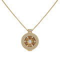 Heavy Industry Ancient Chinese Compass Necklace