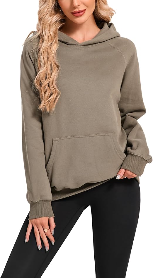 Oyamiki Hoodies for Women Uk Long Sleeve Hooded Sweatshirts