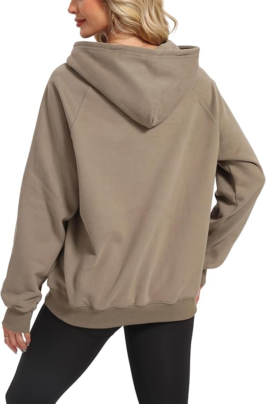 Oyamiki Hoodies for Women Uk Long Sleeve Hooded Sweatshirts