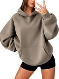 Oyamiki Hoodies for Women Uk Long Sleeve Hooded Sweatshirts