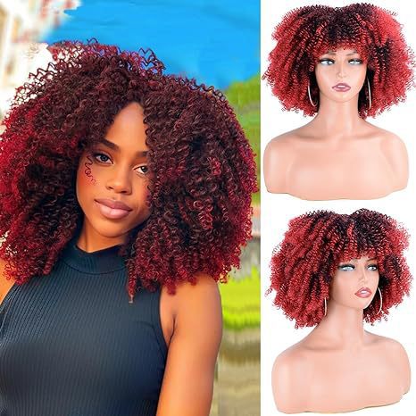 Womens Short Curly Wig