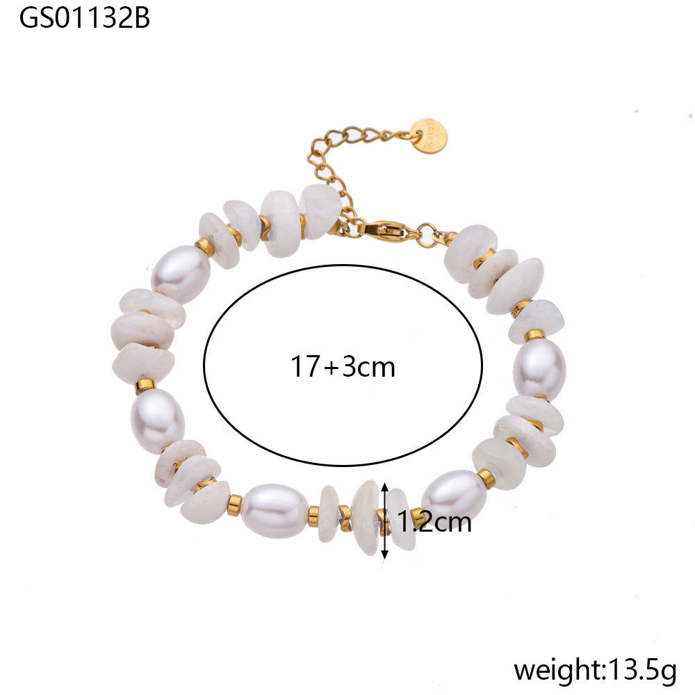 European And American Style Fashionable Natural Stone Bracelet