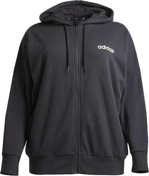 adidas Essentials Linear Full-Zip French Terry Hoodie