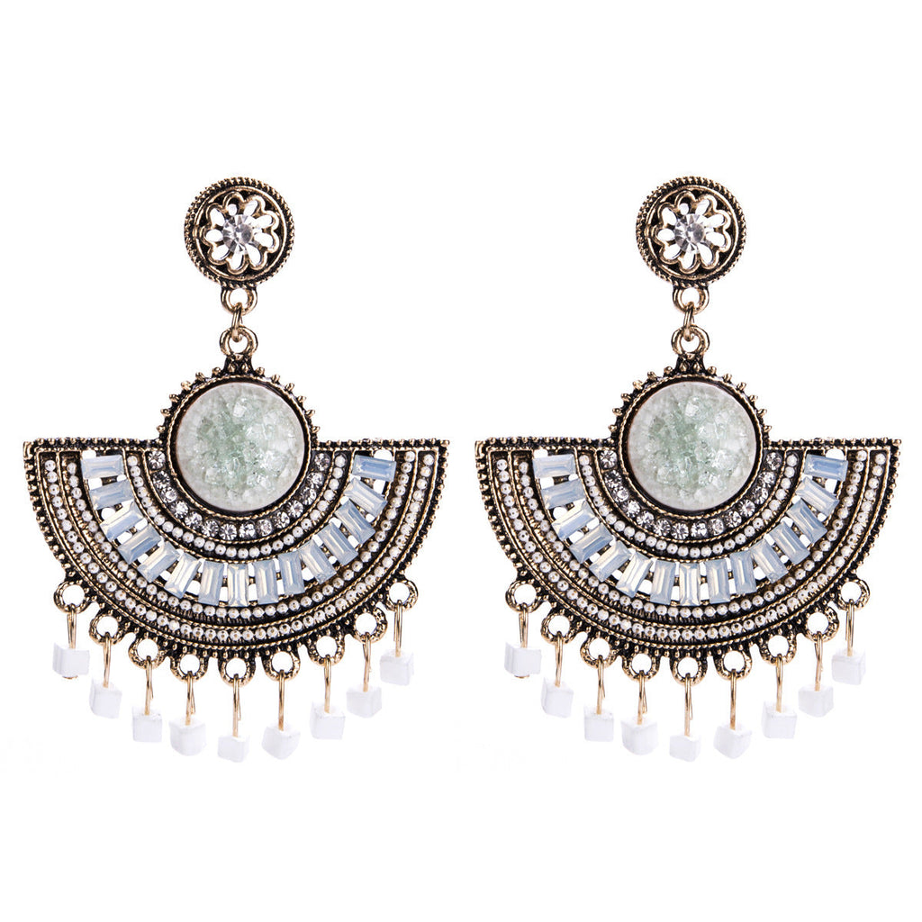 Elegant Bohemian Tassel Earrings For Women Beads dangle Earrings statement earing Vintage Trendy boho Jewelry Wholesale