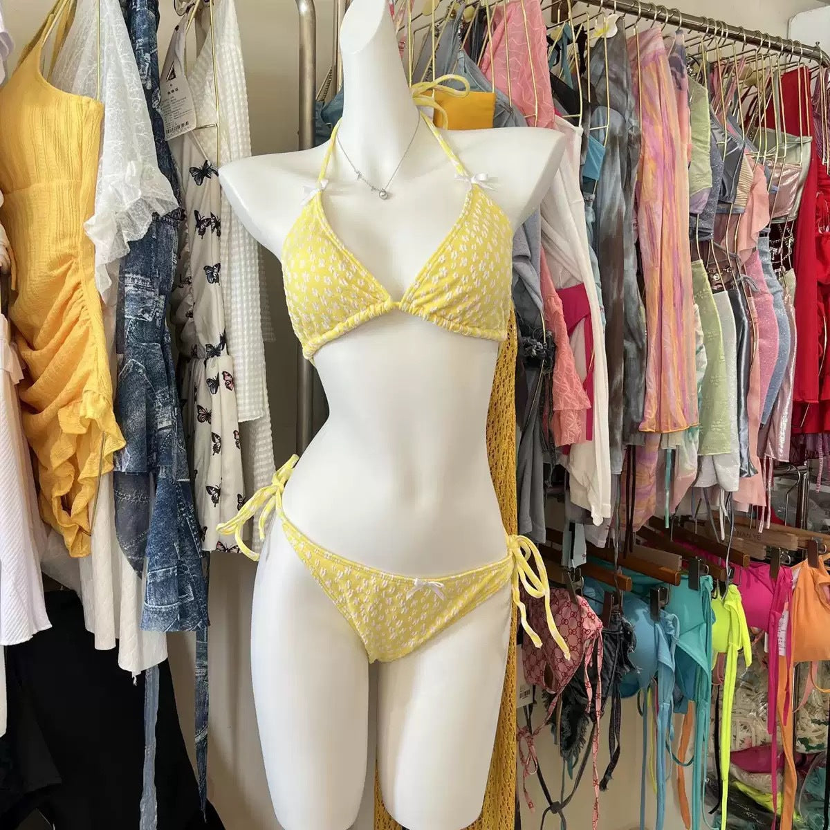 Wholesale Loose, Sun-protective, Modest Cover-up Bikini Sets