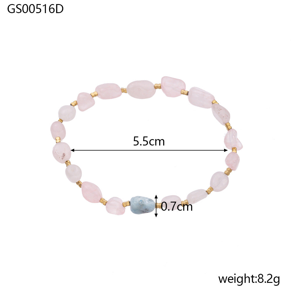 European And American Style Fashionable Natural Stone Bracelet