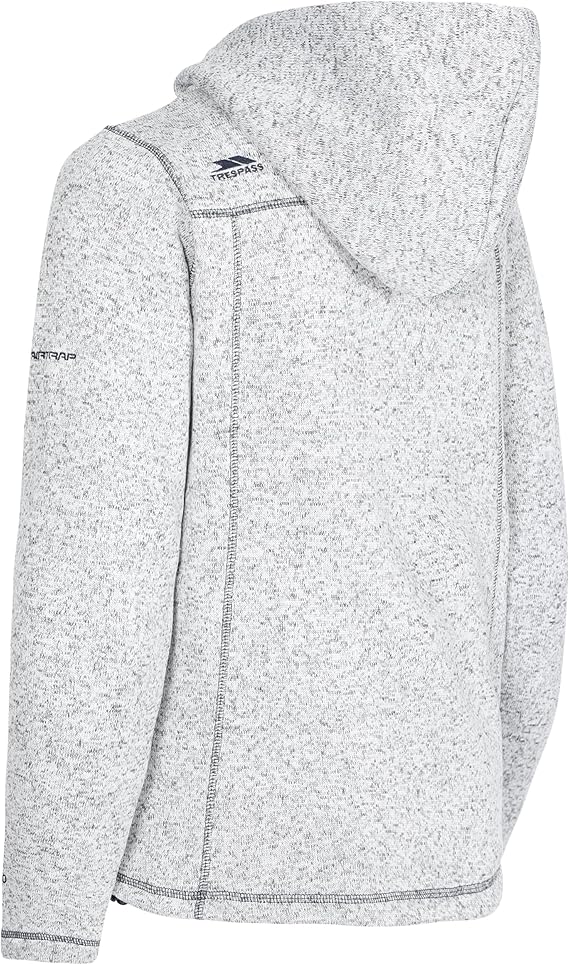 Trespass Womens Odelia Fleece Hoodie Jacket–Full Zip, Long