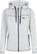 Trespass Womens Odelia Fleece Hoodie Jacket–Full Zip, Long