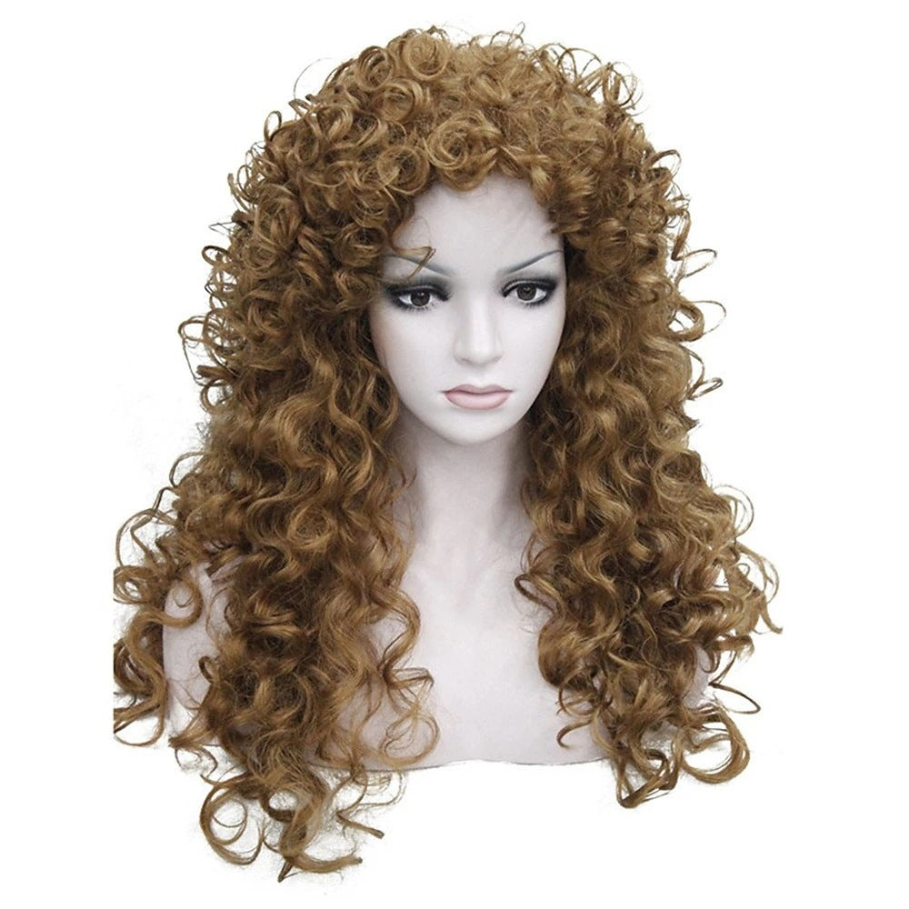 African Wigs With Small Curly Hair Women