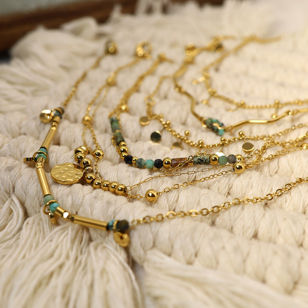 European And American Style Fashionable Natural Stone Bracelet