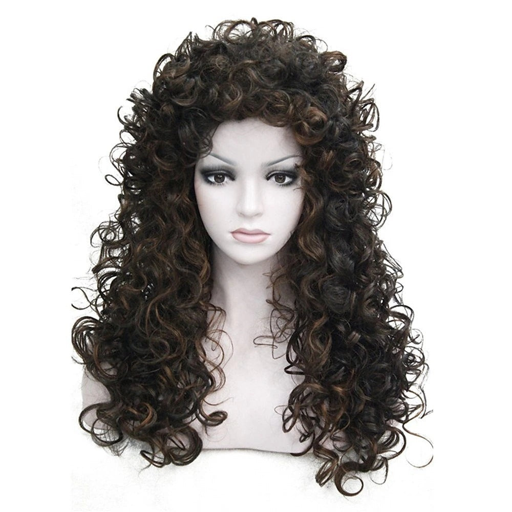 African Wigs With Small Curly Hair Women