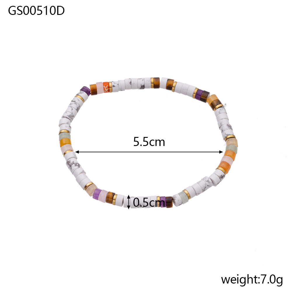 European And American Style Fashionable Natural Stone Bracelet