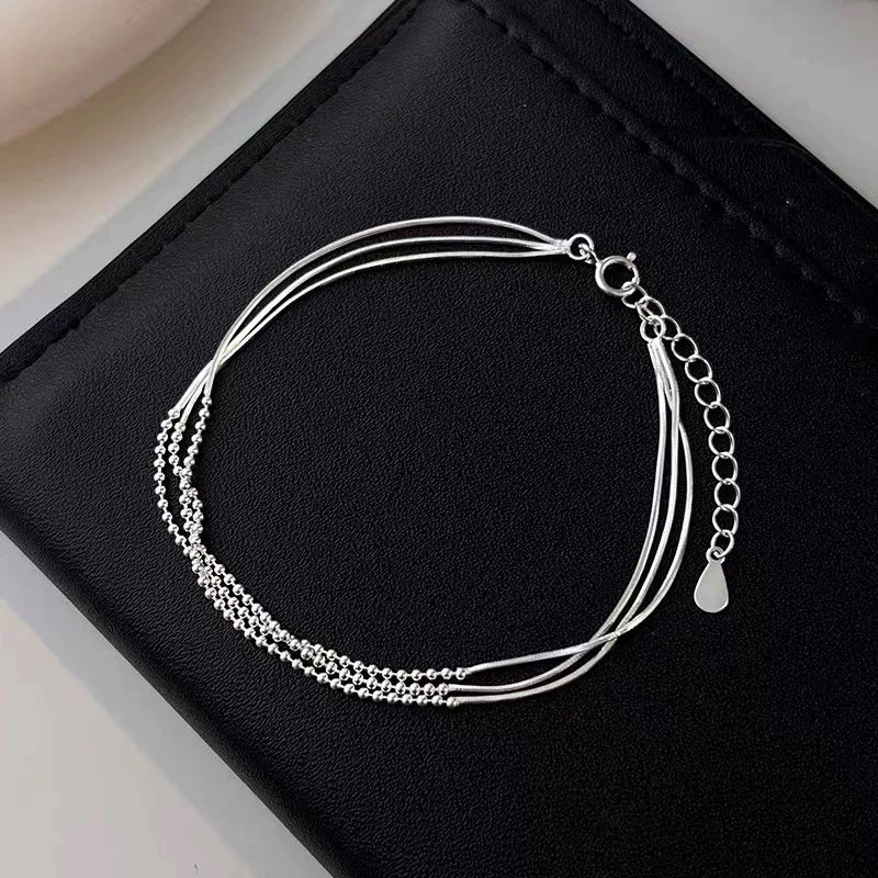 Multi-layer Bead Bracelet Womens Style